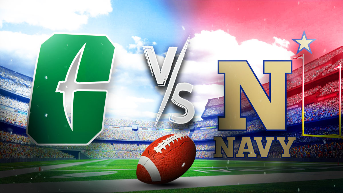 charlotte navy prediction, college football odds