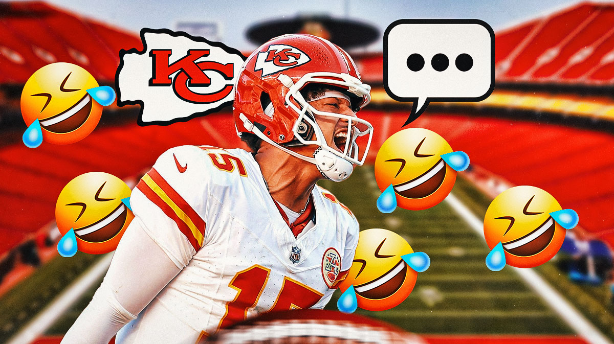 Chiefs QB Patrick Mahomes' hilarious reaction to epic milestone vs. 49ers