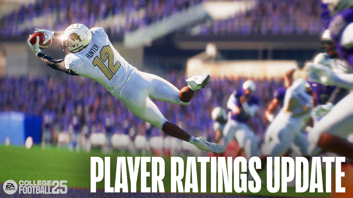 College Football 25 Releases New Player Ratings Update