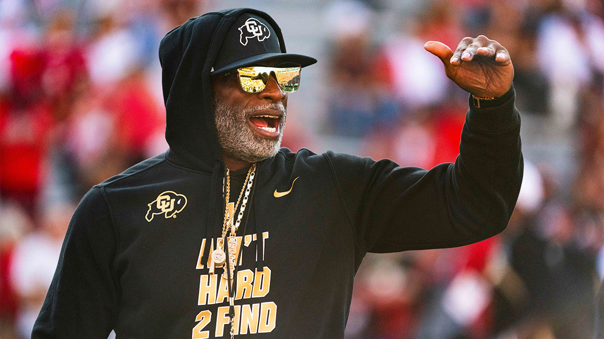 Colorado football head coach Deion Sanders aka Coach Prime