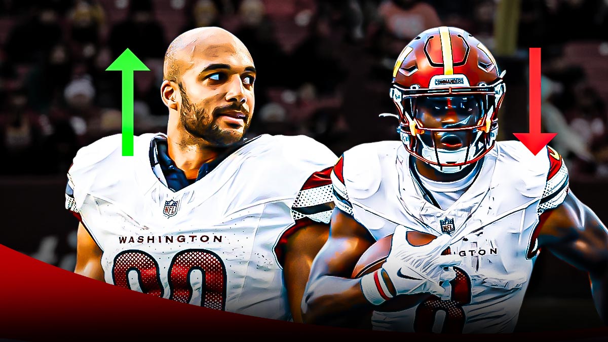 Washington Commanders running backs Austin Ekeler and Brian Robinson Jr.