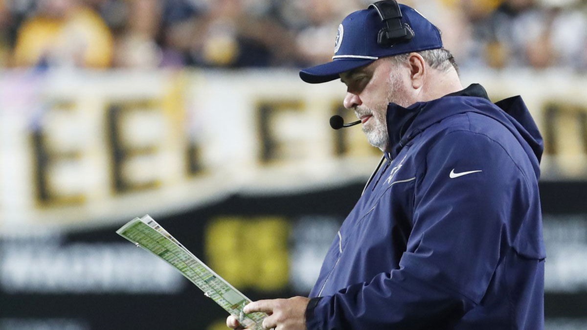  Dallas Cowboys head coach Mike McCarthy looks at his play chart against the Pittsburgh Steelers during the second quarter at Acrisure Stadium