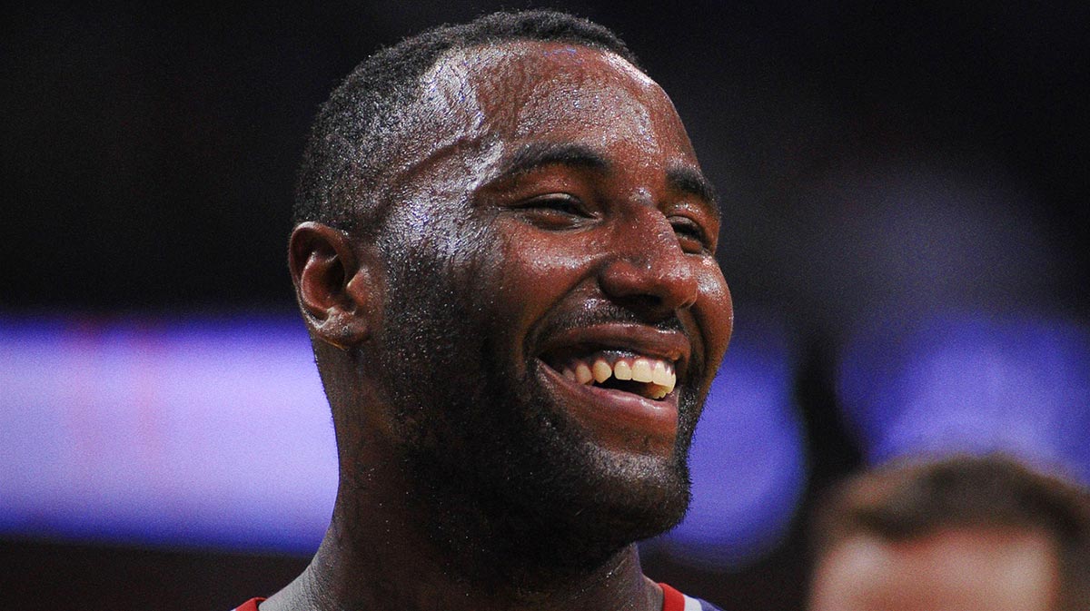 Washington Vizards Center Dehuan Blair (45) during the match against Memphis Grizzlis on the FedExforum.