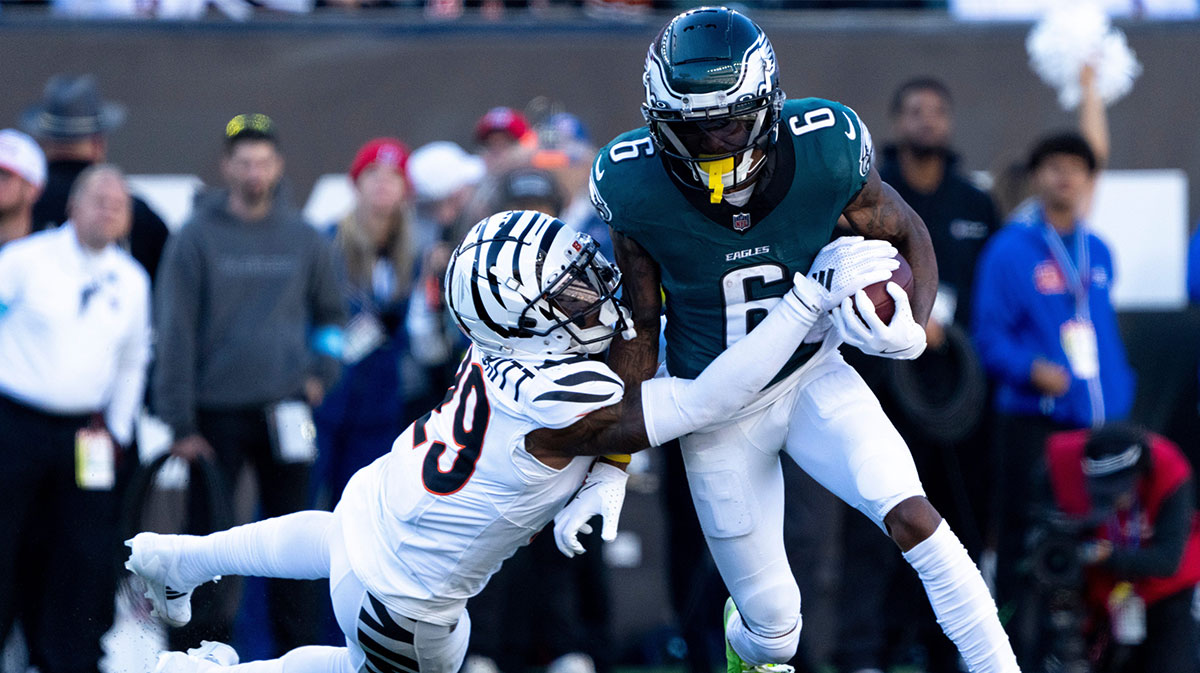 Eagles' Nick Sirianni credits DeVonta Smith for huge Bengals game after quiet Week 7