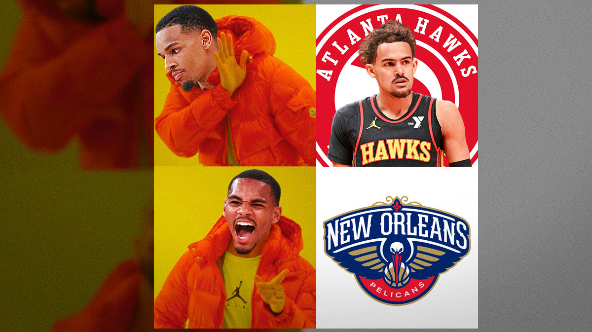 Pelicans' Dejounte Murray approving of NOLA instead of Trae Young, Hawks