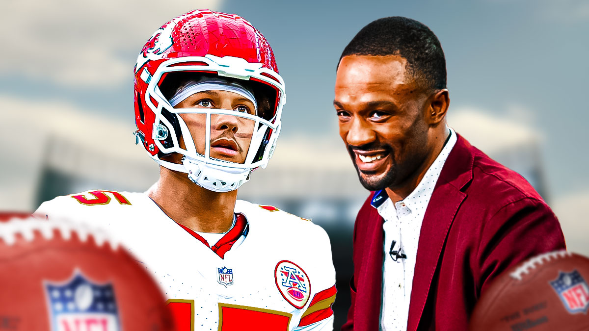 Dominique Foxworth and Kansas City Chiefs star Patrick Mahomes.