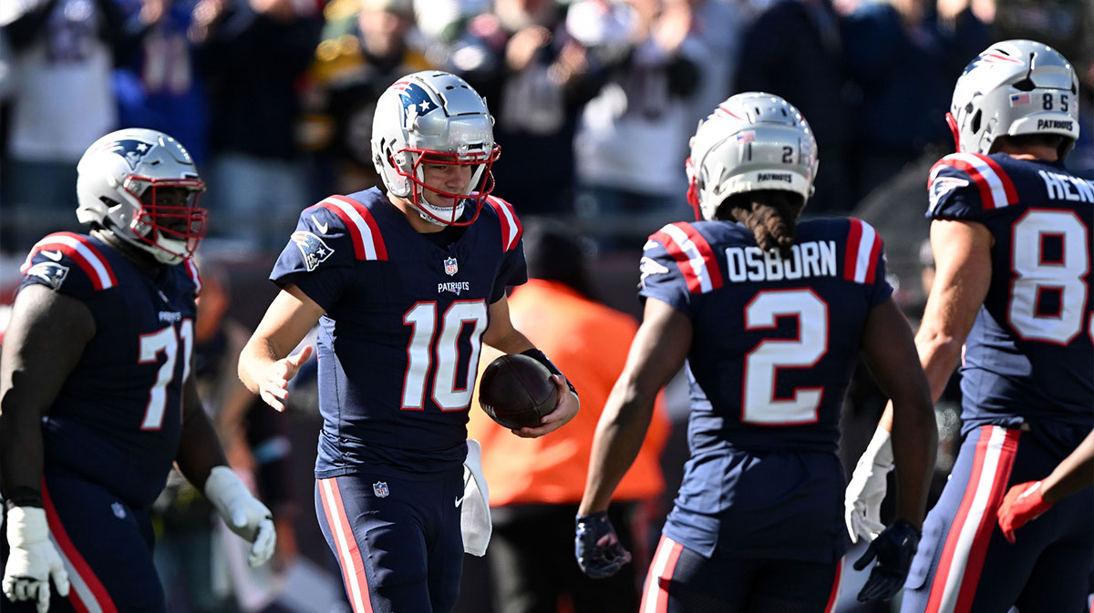 Drake Maye Patriots rookie quarterback