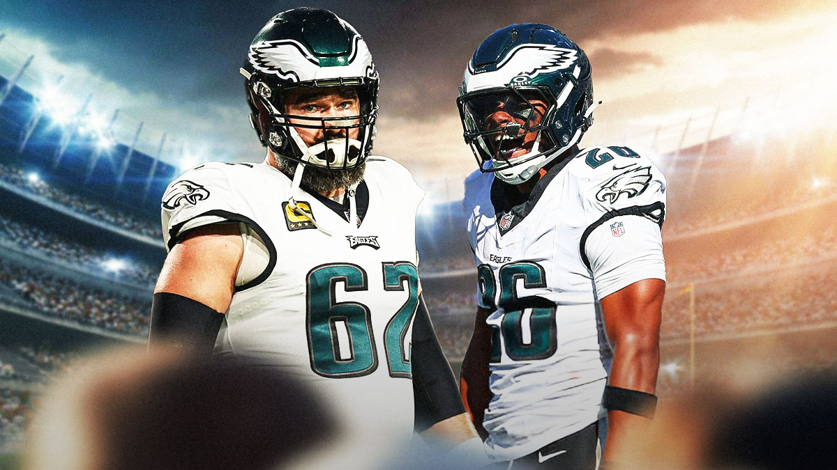 Jason Kelce Saquon Barkley