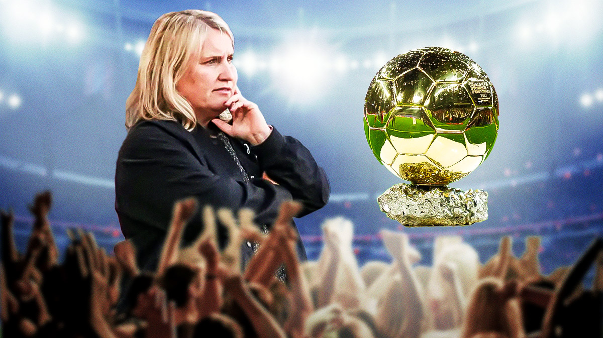 USWNT coach Emma Hayes with a disappointed expression