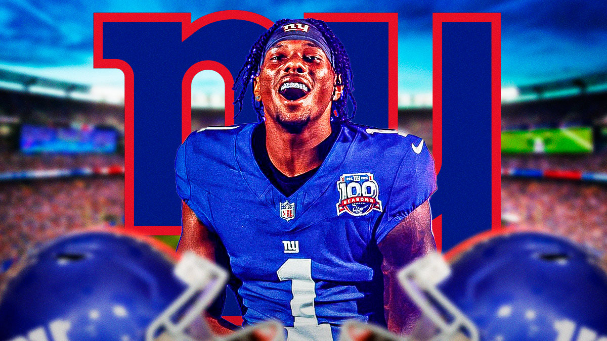 New York Giants wide receiver Malik Nabers