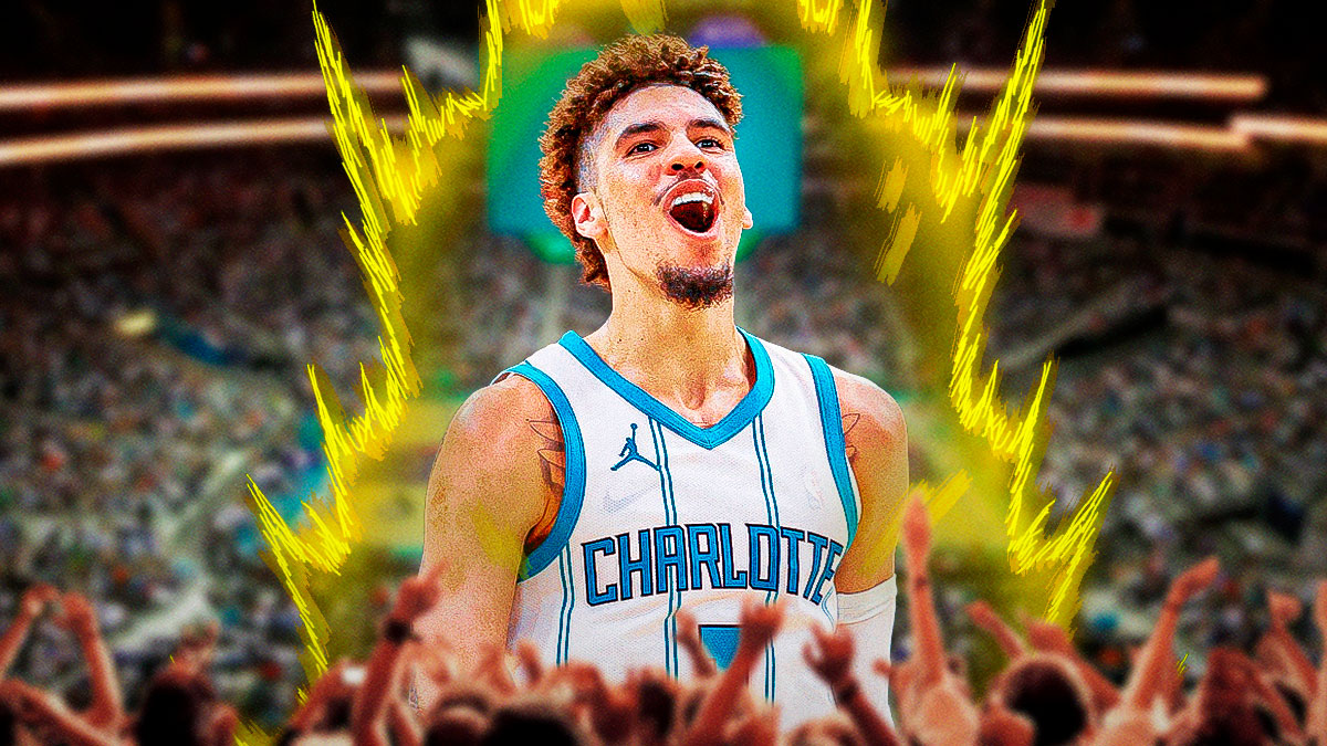 Hornets LaMelo Ball going Super Siyan
