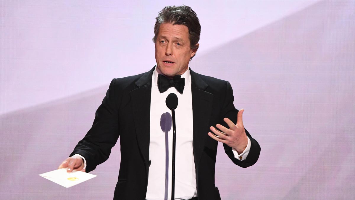 Hugh Grant at the SAG Awards in 2019.