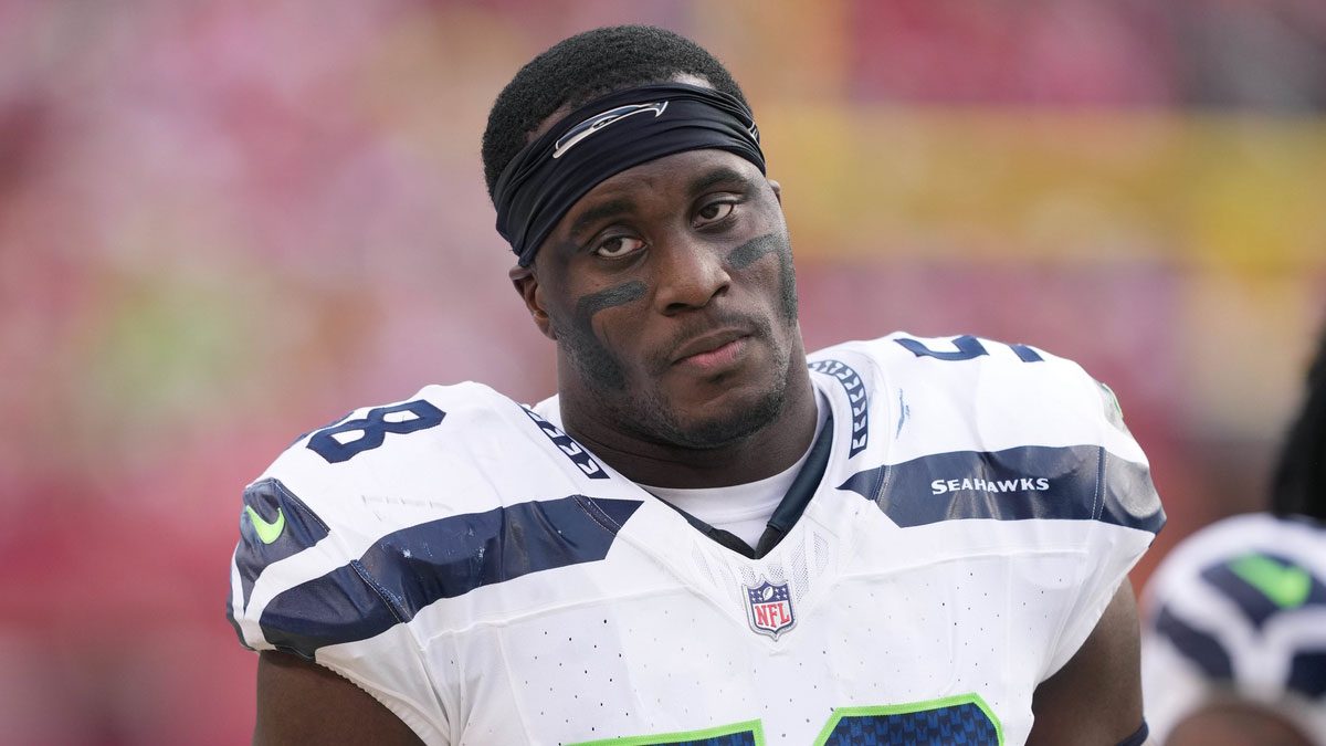 Seattle Seahawks linebacker Derick Hall (58) during the third quarter against the San Francisco 49ers at Levi's Stadium.