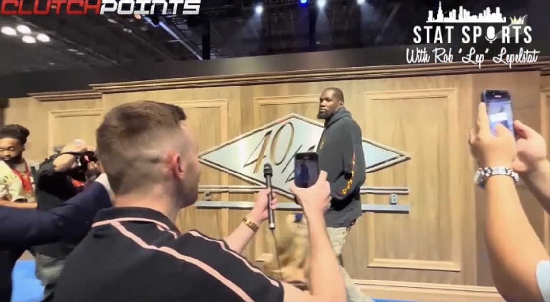 Kevin Durant at Fanatics Fest 2024
