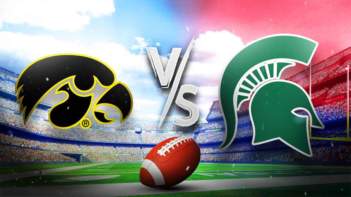 Iowa Michigan State prediction, college football odds