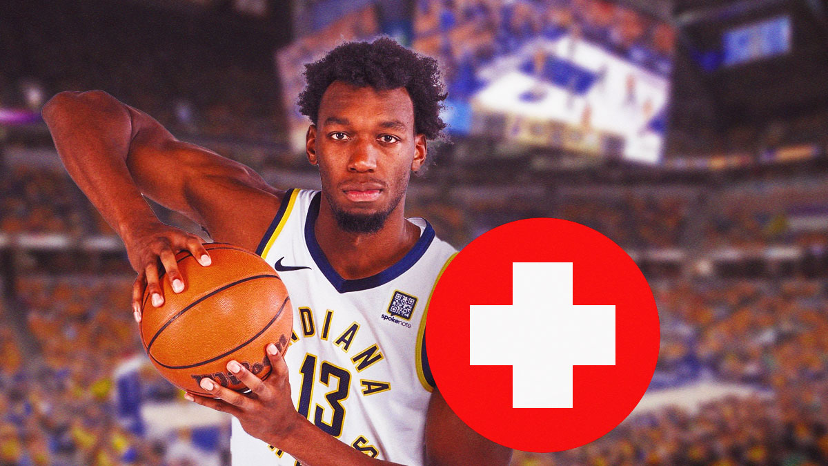 James Wiseman (Pacers) with medical cross symbol