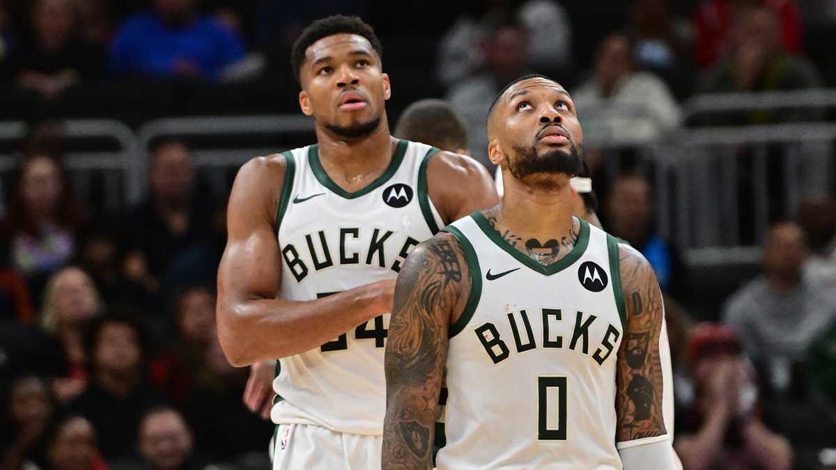 Jeff Teague is concerned about the Damian Lillard, and Giannis Antetokounmpo pairing