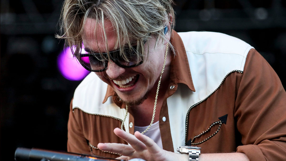 Jesse McCartney in 2021 at Summerfest.