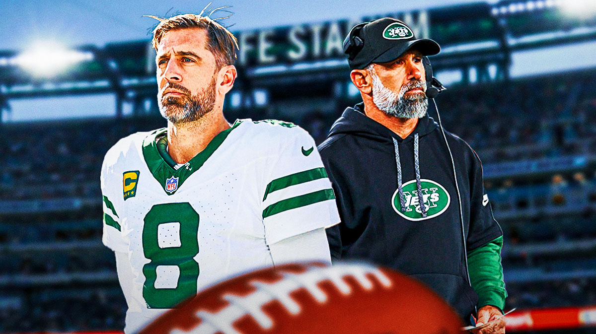 Aaron Rodgers and Jeff Ulbrich looking sad
