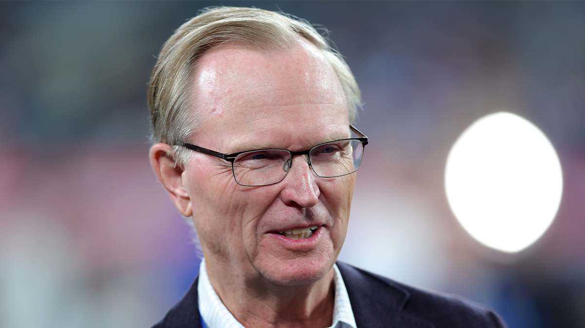 New York Giants co-owner John Mara on the field before a game against the Cincinnati Bengals at MetLife Stadium.