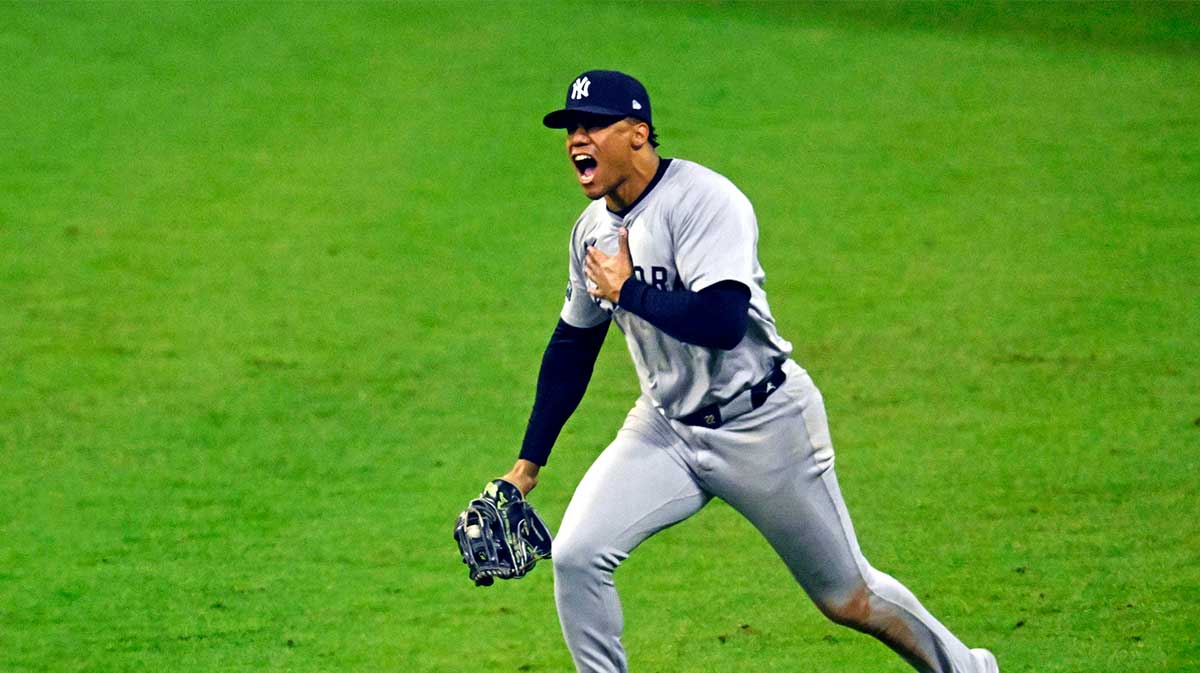 Juan Soto before World Series Yankees