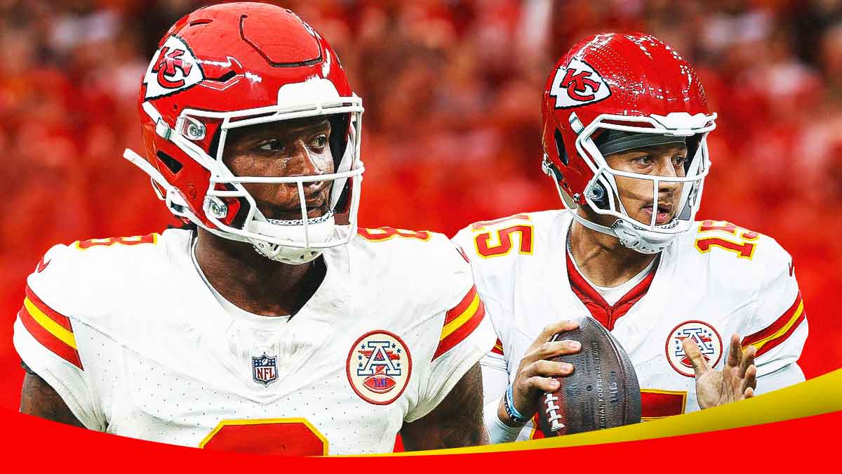 Kansas City Chiefs' Patrick Mahomes, DeAndre Hopkins