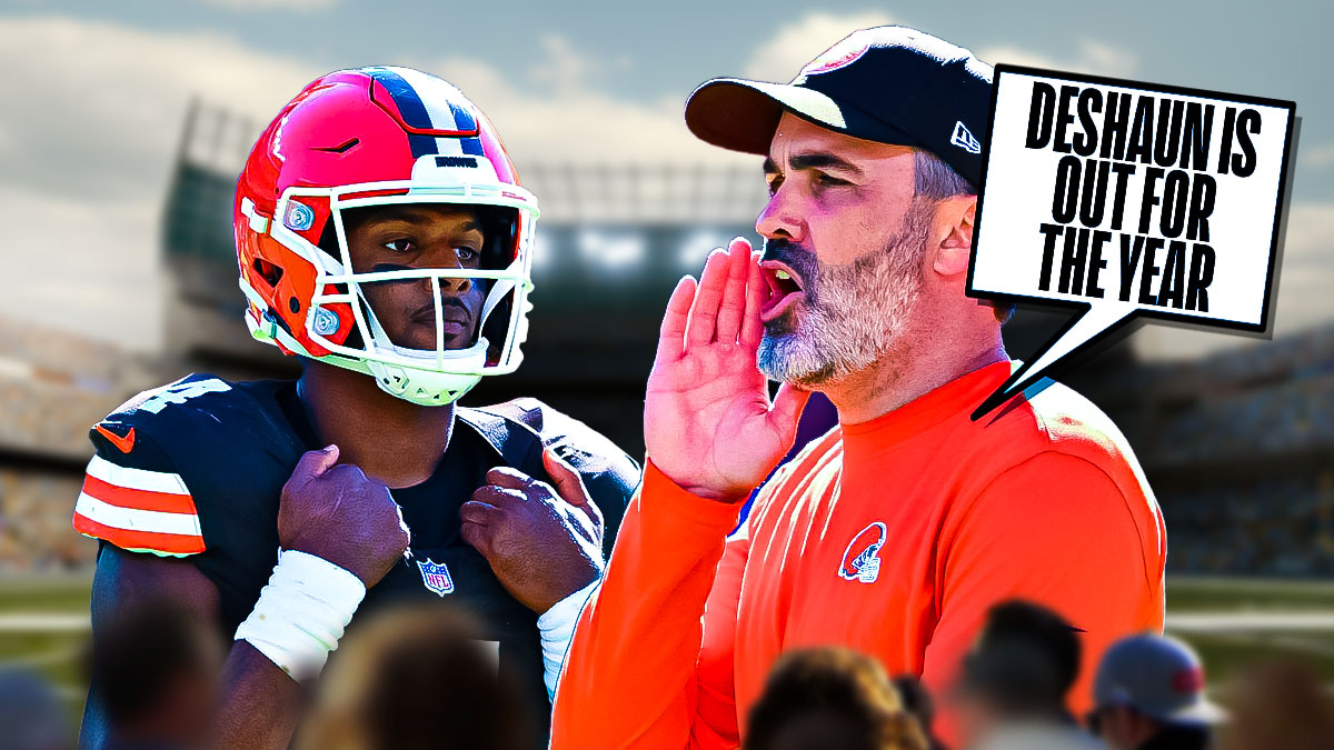 Kevin Stefanski revealed the bad news about his quarterback