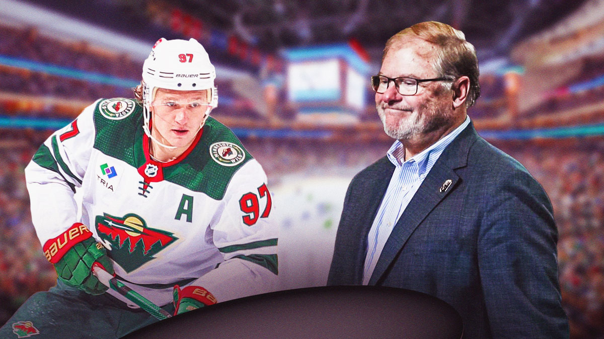 Wild F Kirill Kaprizov and owner Craig Leipold