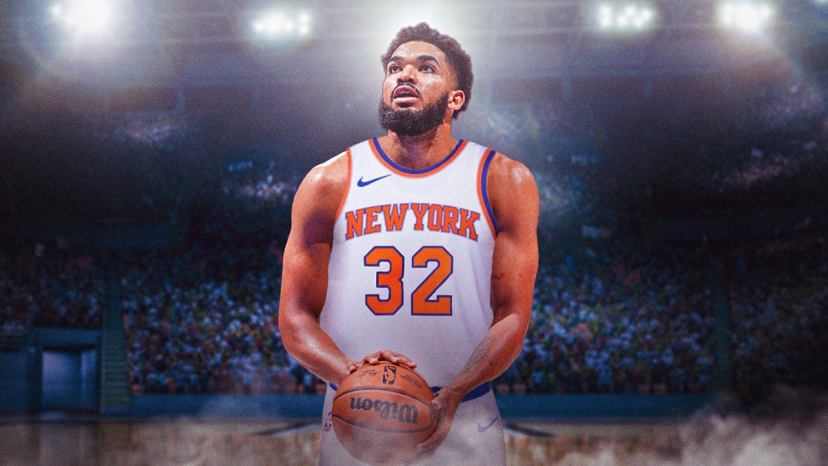 Karl-Anthony Towns' First Bucket With Knicks After Timberwolves Trade