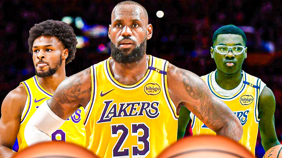 LeBron James leaving door open to play in NBA with youngest son, Bryce
