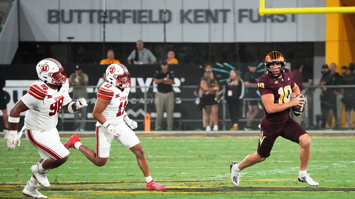 Arizona State QB Sam Leavitt.