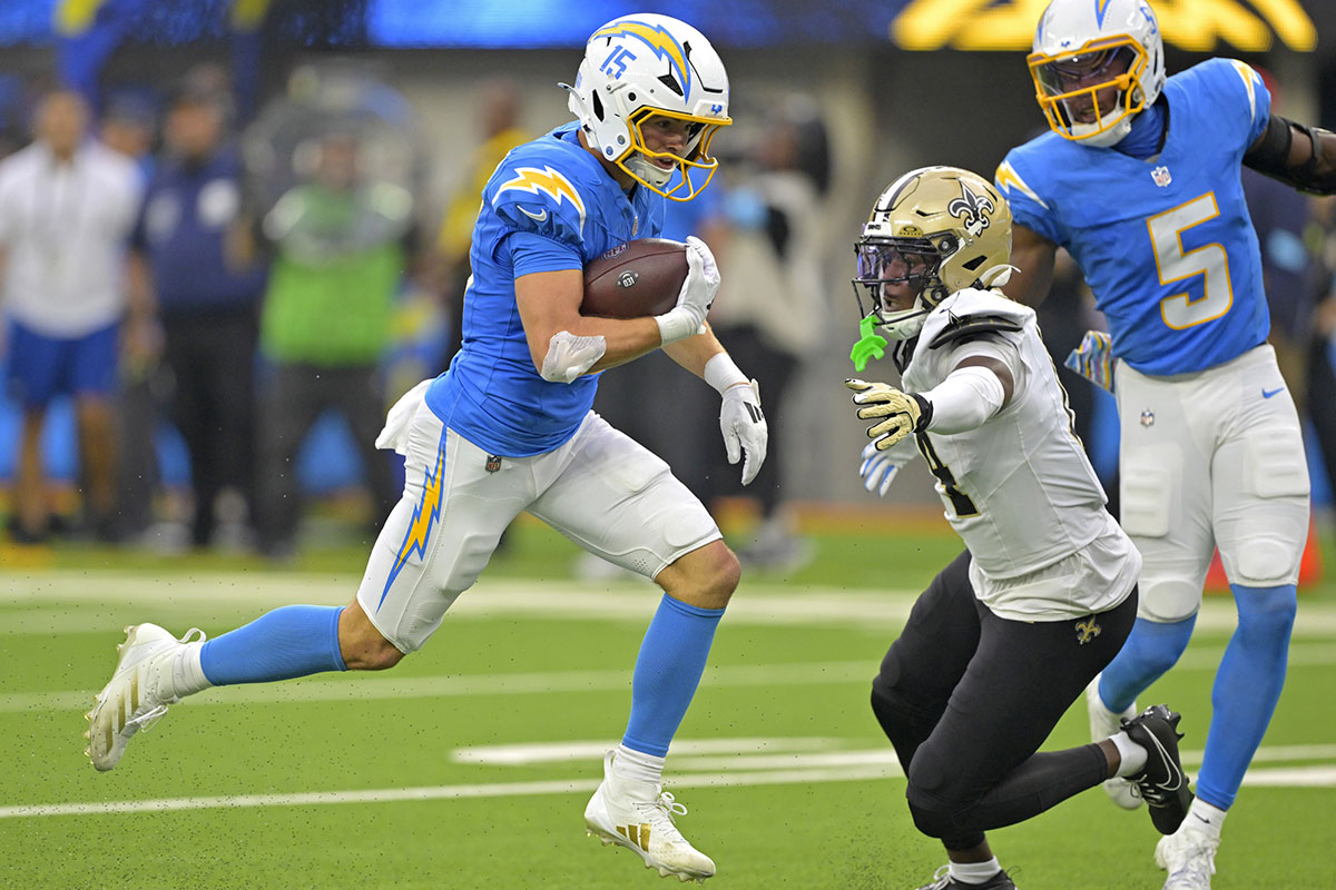 Chargers’ Jim Harbaugh Compares Ladd McConkey To Potential Hall Of ...