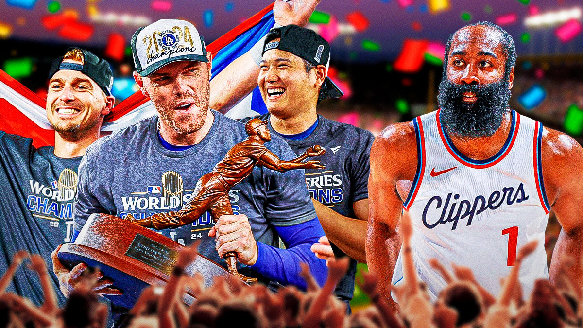 Los Angeles Clippers, James Harden, Los Angeles Dodgers, Freddie Freeman, Shohei Ohtani, Kike Hernandez, World Series