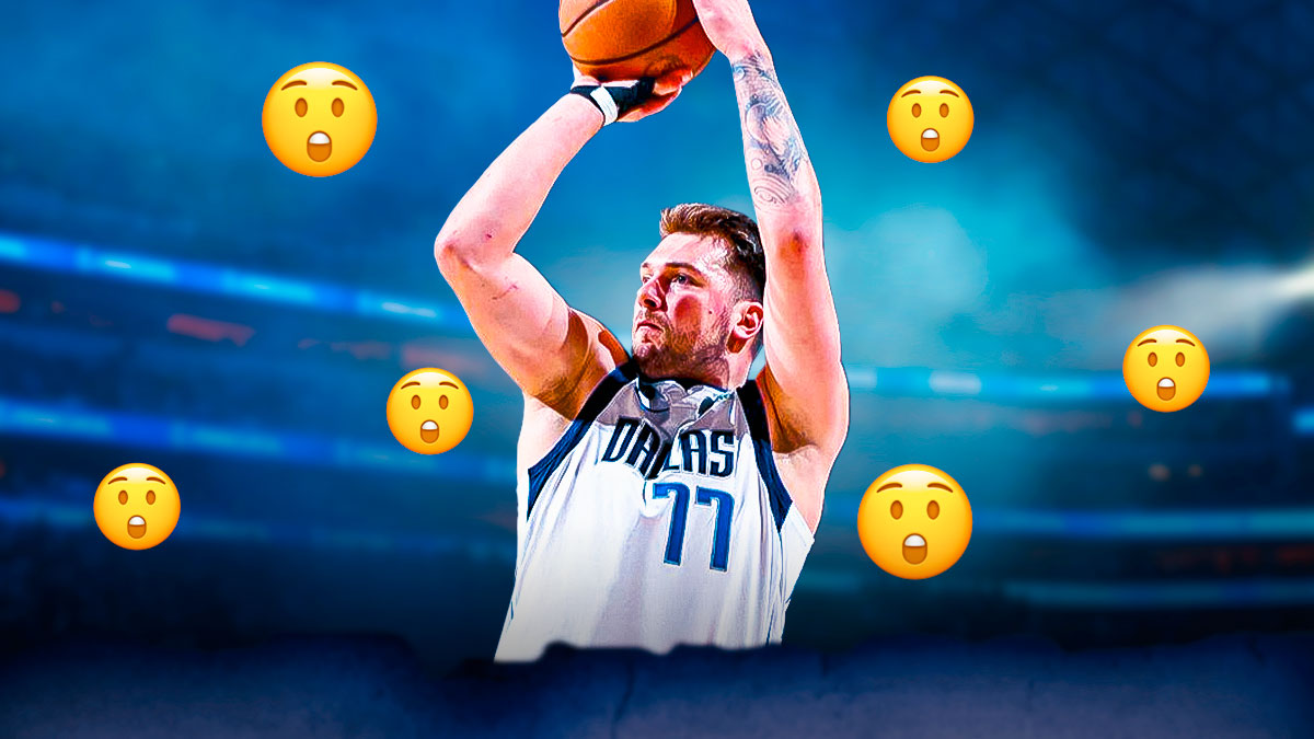 Luka Doncic's trick shot leaves fans stunned before Rockets-Mavericks clash