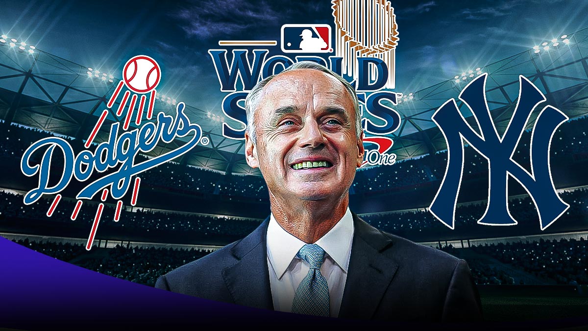 Dodgers, World Series, Rob Manfred, Yankees