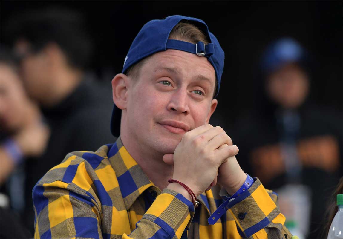 Macaulai Culkin in Los Angeles Rams 29. December 2019