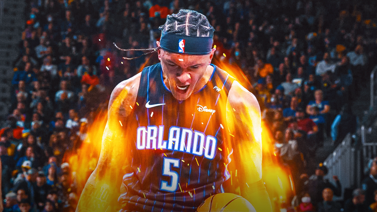 Magic's Paolo Banchero on fire against the Pacers