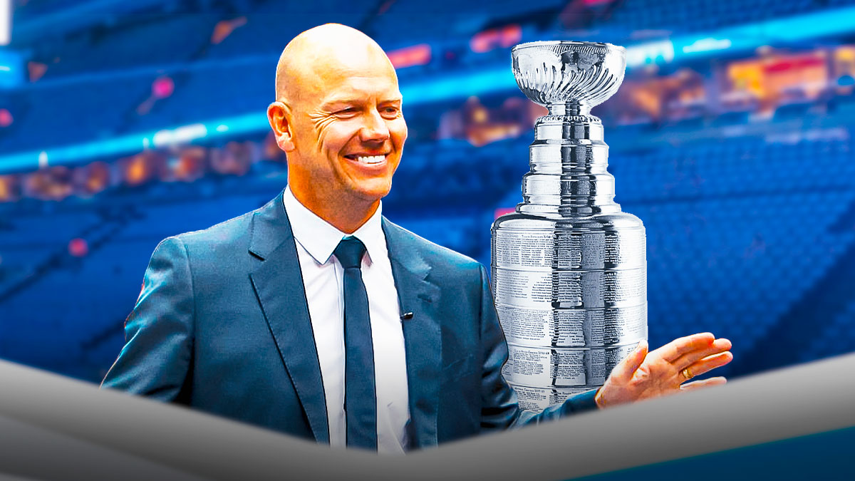 Former Maple Leafs captain Mats Sundin and the Stanley Cup