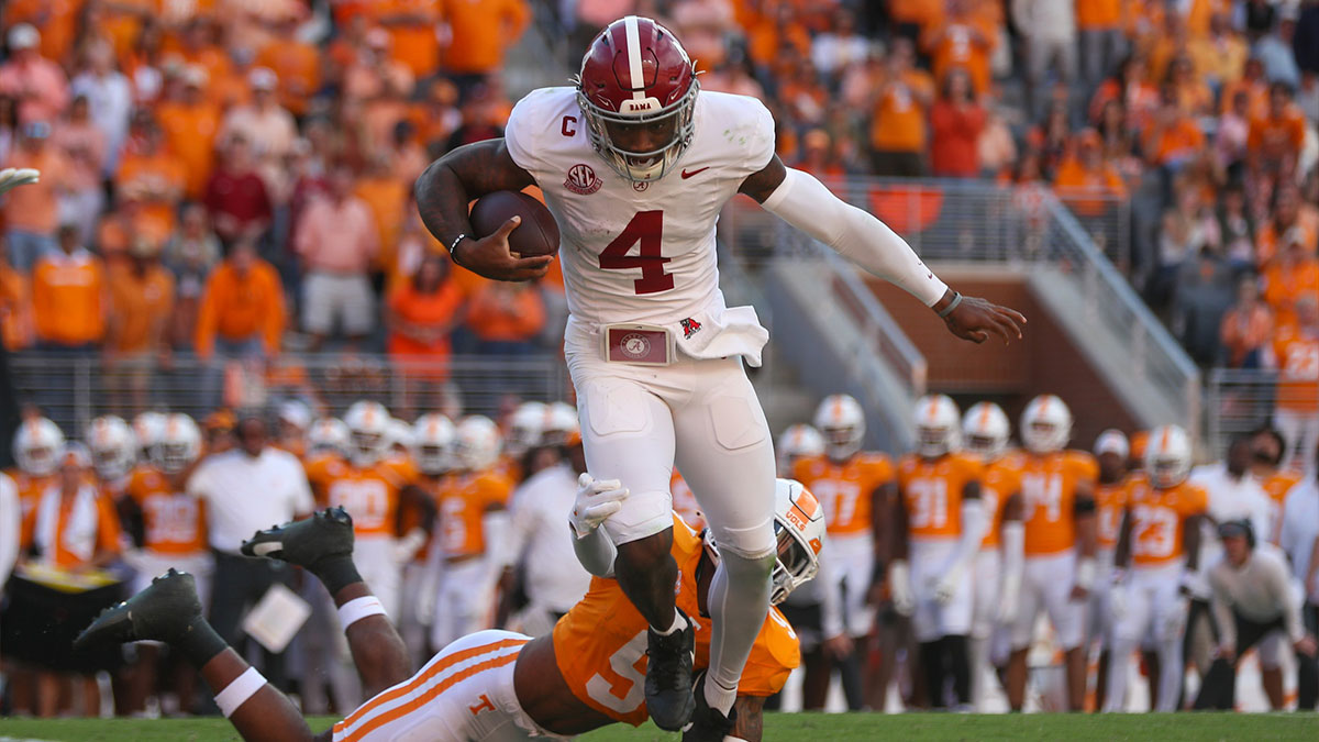 Alabama QB Jalen Milroe.