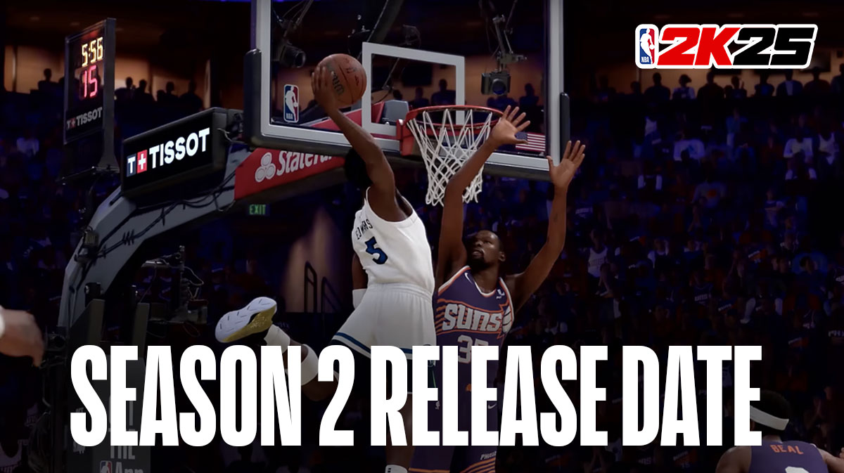 NBA 2K25 Season 2 Release Date & Patch Notes