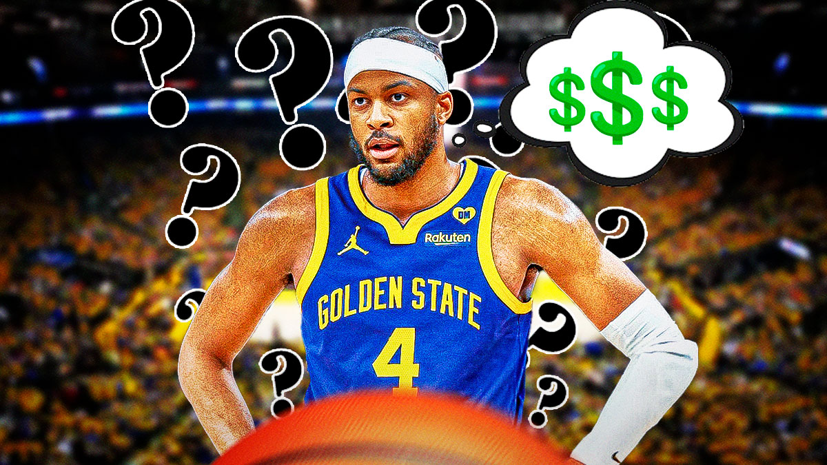 Warriors' Moses Moody thinking about money