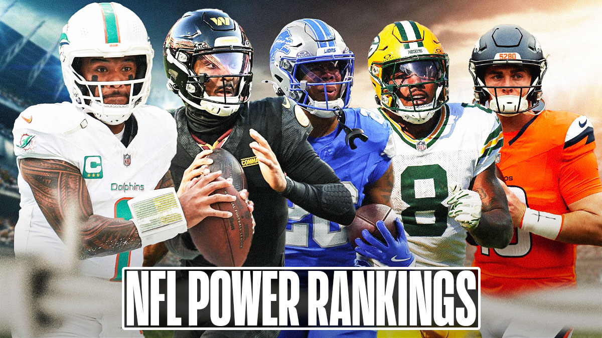 NFL Power Rankings, Week 9 Texans, Lions win as Ravens shocked