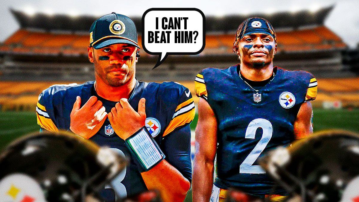 Steelers not ready to replace Justin Fields with Russell Wilson yet