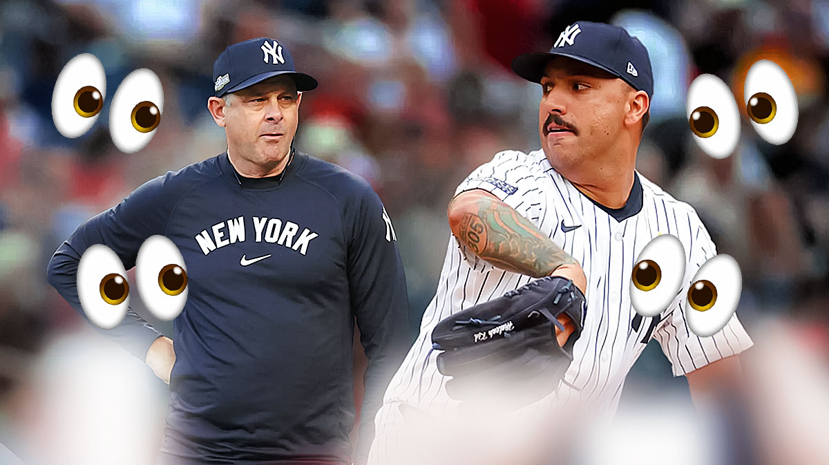 Aaron Boone. Nestor Cortes. Eyeball emojis all over.