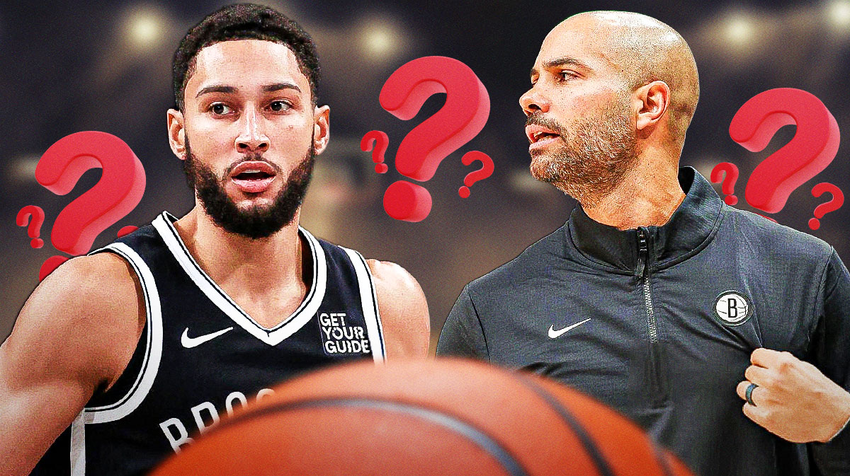 Ben Simmons and Jordi Fernandez with question marks