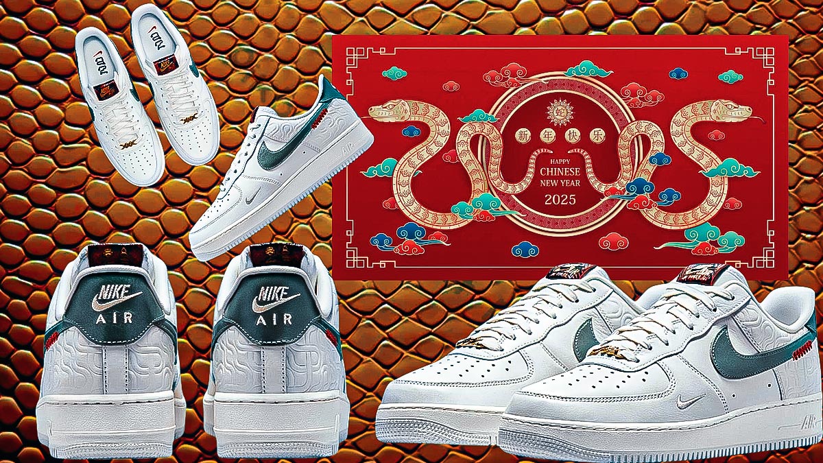 Nike Air Force 1 'Year of the Snake' coming Spring 2025