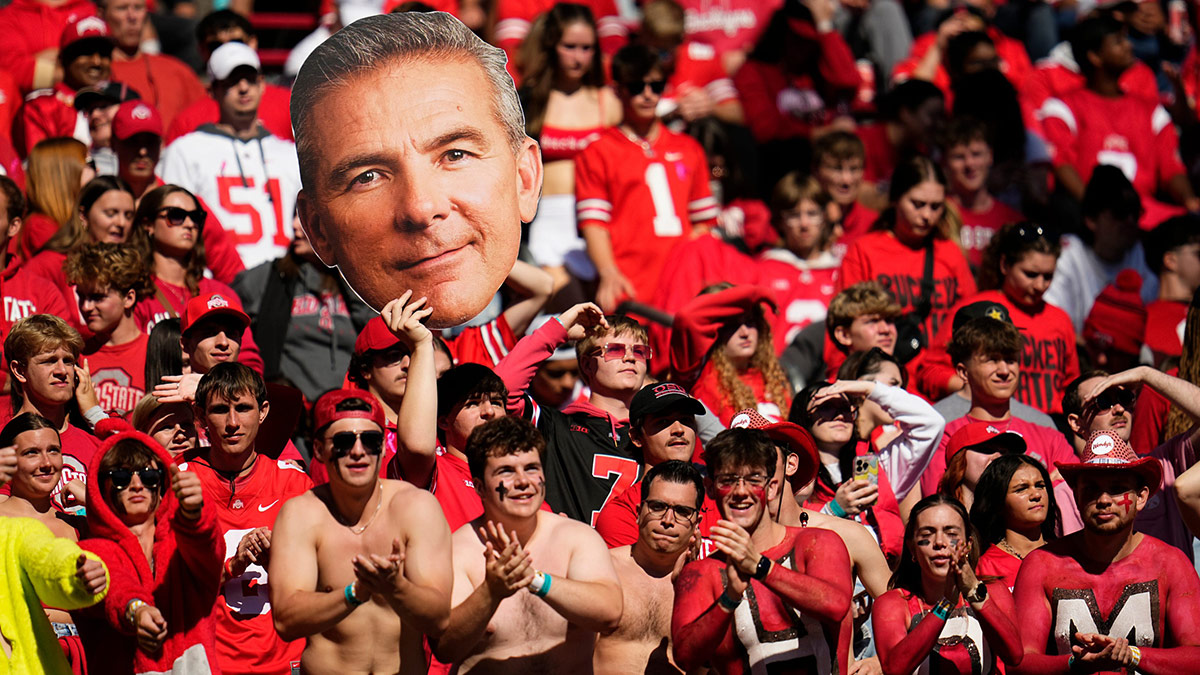 Ohio State fans pull a Texas by throwing 'beer, Fireball, cheese' after