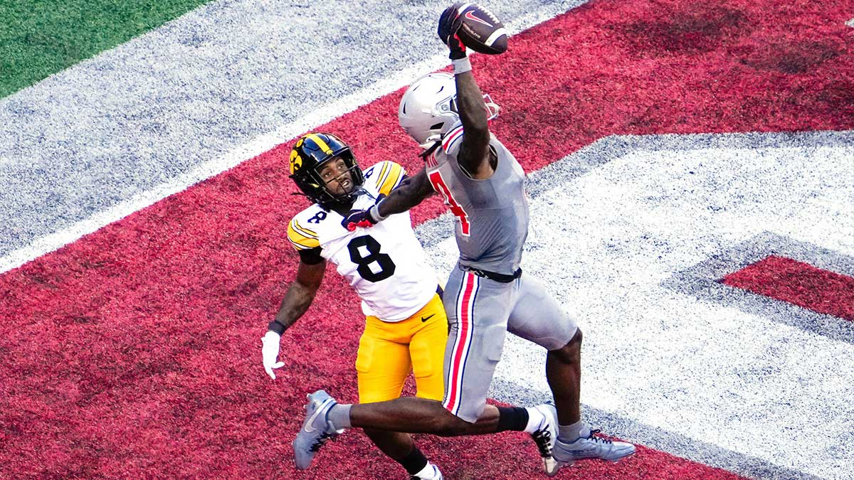 Ohio State football's Jeremiah Smith's epic TD vs. Iowa sparks wild