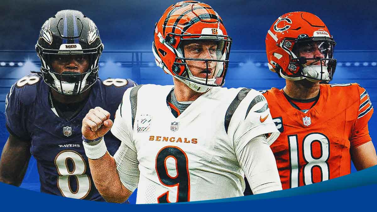 Lamar Jackson, Joe Burrow, Caleb Williams