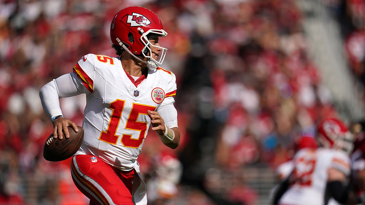 Chiefs' Patrick Mahomes secures career first in win vs. 49ers